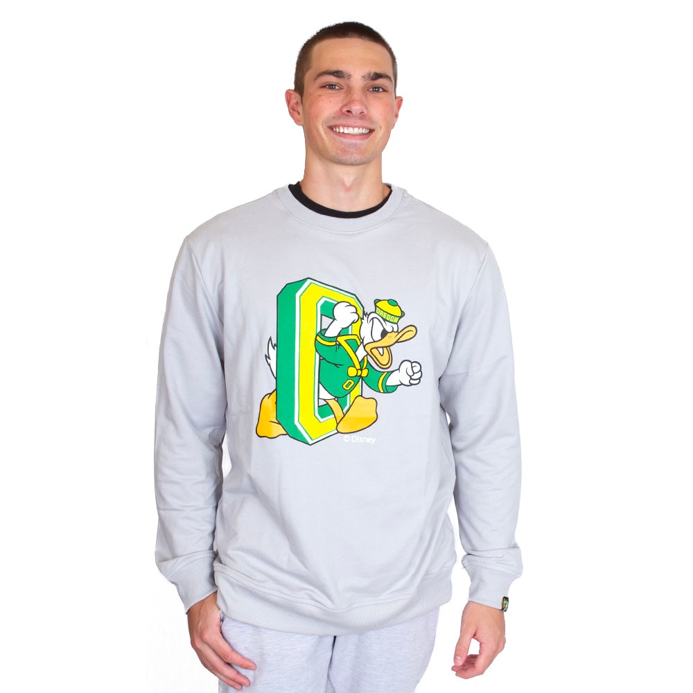 DTO, McKenzie SewOn, Grey, Pullover, Polyester Blend, Men, Unisex, Fleece, 2024, Crew, Sweatshirt, 832386